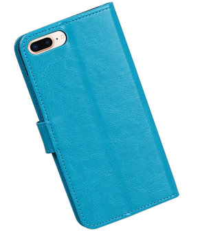 Turquoise Portemonnee booktype hoesje Apple iPhone 7 Plus / 8 Plus