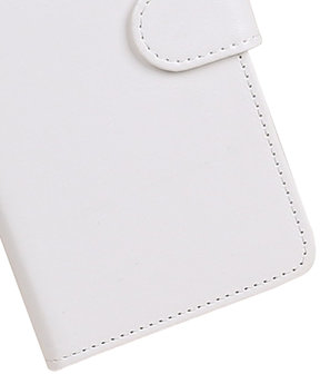 Wit Portemonnee booktype Hoesje voor Samsung Galaxy S7 G930F