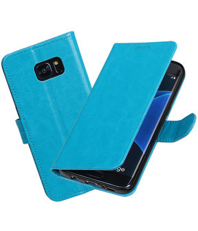 Turquoise Portemonnee booktype hoesje Samsung Galaxy S7 Edge G935F