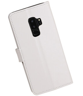 Wit Portemonnee booktype Hoesje voor Huawei P9 Lite mini / Y6 Pro 2017