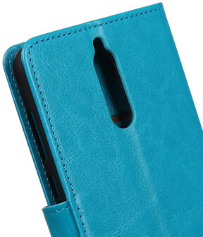 Turquoise Portemonnee booktype Hoesje voor Huawei Mate 10 Lite