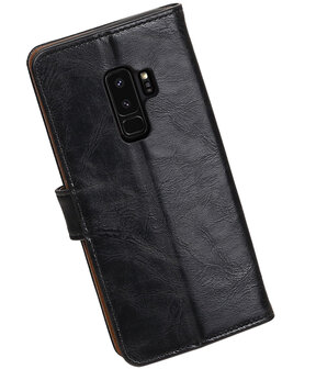 Samsung Galaxy S9 Plus Pull-Up booktype hoesje zwart