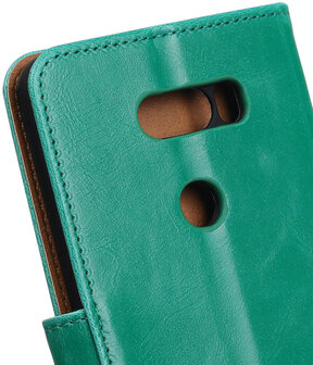 LG V30 Pull-Up booktype hoesje groen