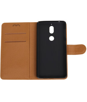 Nokia 7 Pull-Up booktype hoesje bruin