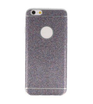 Apple iPhone 6 / 6s Bling TPU back case hoesje Paars
