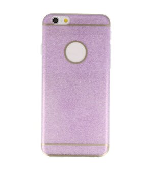 Apple iPhone 6 / 6s Bling TPU back case hoesje Hotpink