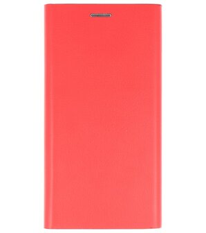 Rood Folio flipbook hoesje Apple iPhone X