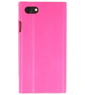 Roze Folio flipbook hoesje Apple iPhone 6 / 6s