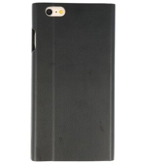Zwart Folio flipbook hoesje Apple iPhone 6 Plus / 6s Plus