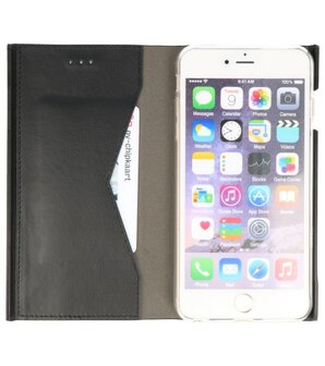 Zwart Folio flipbook hoesje Apple iPhone 6 Plus / 6s Plus