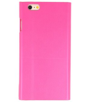 Roze Folio flipbook hoesje Apple iPhone 6 Plus / 6s Plus