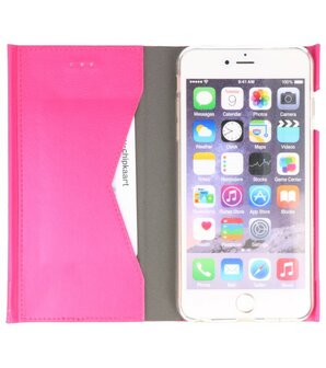 Roze Folio flipbook hoesje Apple iPhone 6 Plus / 6s Plus