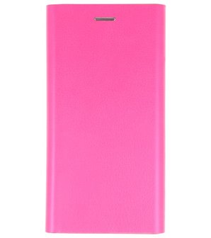 Roze Folio flipbook hoesje Samsung Galaxy J5 2017