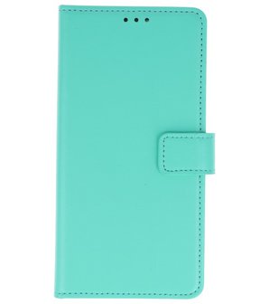 Groen booktype wallet case Hoesje voor Nokia 2