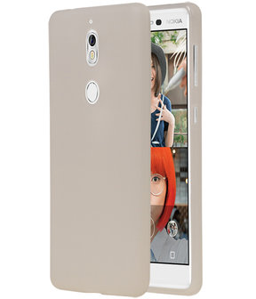 Wit Design TPU back case cover Hoesje voor Nokia 7