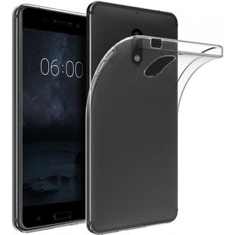 Transparant Design TPU back case cover Hoesje voor Nokia 7