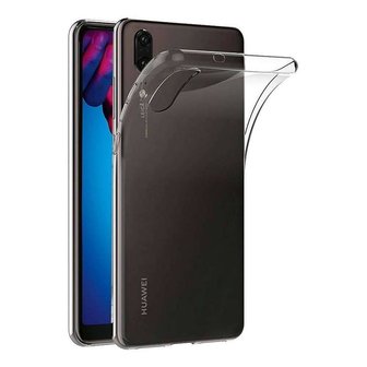 Transparant TPU back case cover Hoesje voor Huawei P20