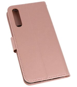 Roze Wallet Case Hoesje voor Huawei P20 Pro