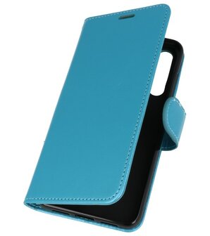 Turquoise Wallet Case Hoesje voor Huawei P20 Pro