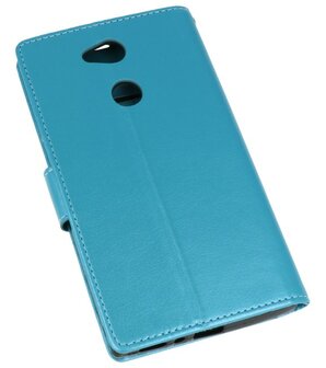 Turquoise Wallet Case Hoesje voor Sony Xperia L2