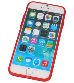 Rood Hardcase cover Hoesje voor Apple iPhone 7 / 8