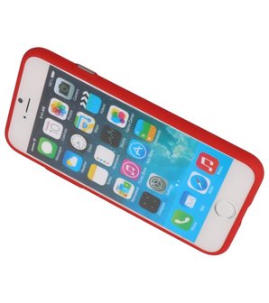 Rood Hardcase cover Hoesje voor Apple iPhone 7 / 8