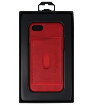 Rood Hardcase cover Hoesje voor Apple iPhone 7 / 8