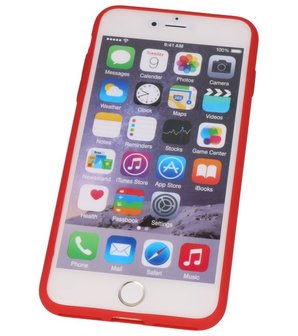 Rood Hardcase cover Hoesje voor Apple iPhone 7 / 8 Plus