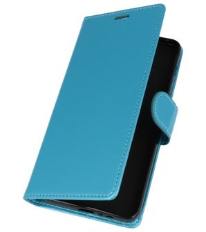 Turquoise Wallet Case Hoesje voor HTC Desire 12 Plus