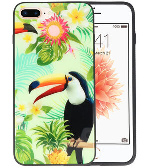 Toekan Tropisch Hardcase Cover Hoesje voor Apple iPhone 7 Plus / 8 Plus