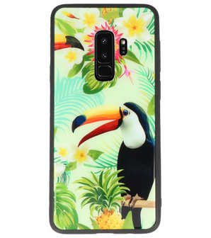 Toekan Tropisch Hardcase Cover Hoesje voor Samsung Galaxy S9 Plus