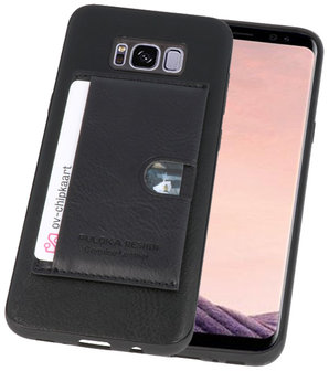 Zwart Hardcase cover Hoesje voor Samsung Galaxy S8 Plus