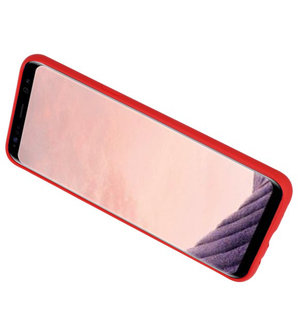 Rood Hardcase cover Hoesje voor Samsung Galaxy S8 Plus