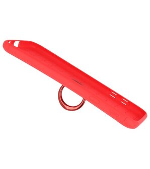 Rood Zacht TPU met Ringhouder hoesje voor Samsung Galaxy J7 2017 / Pro