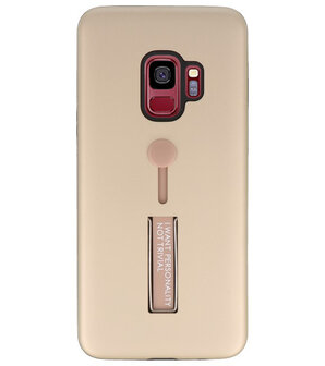 Goud Stand Case hoesje voor Samsung Galaxy S9