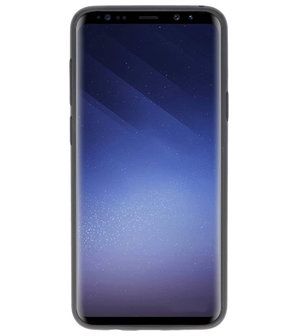 Zwart Stand Case hoesje voor Samsung Galaxy S9 Plus