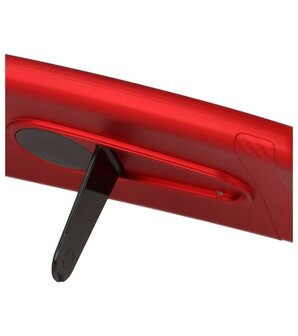 Rood Magneet Stand Case hoesje voor Samsung Galaxy A8 2018