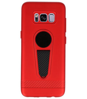 Rood Magneet Stand Case hoesje voor Samsung Galaxy S8