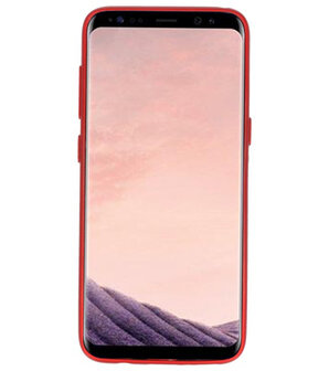Rood Magneet Stand Case hoesje voor Samsung Galaxy S8 Plus