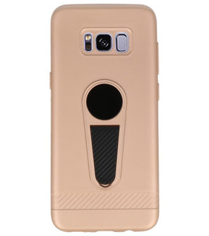 Goud Magneet Stand Case hoesje voor Samsung Galaxy S8 Plus