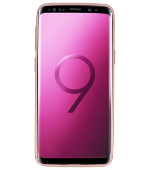 Roze Magneet Stand Case hoesje voor Samsung Galaxy S9