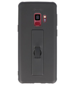 Zwart Carbon serie Zacht Case hoesje voor Samsung Galaxy S9