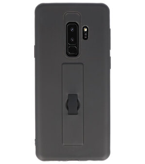 Zwart Carbon serie Zacht Case hoesje voor Samsung Galaxy S9 Plus