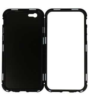 Zwart Magnetisch Back Cover Hoesje voor Apple iPhone 6 / 6s