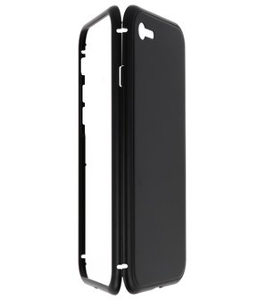 Zwart Magnetisch Back Cover Hoesje voor Apple iPhone 7 / 8