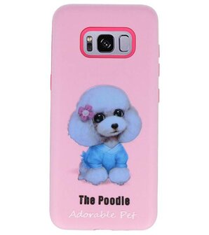 The Poodle 3D Print Hard Case voor Samsung Galaxy S8