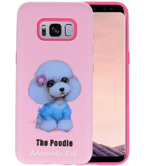 The Poodle 3D Print Hard Case voor Samsung Galaxy S8