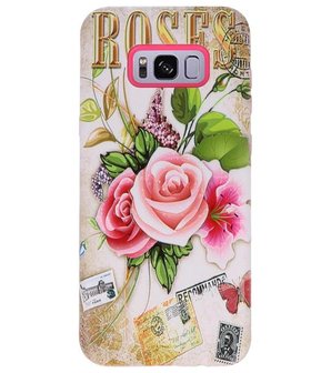 Roses 3D Print Hard Case voor Samsung Galaxy S8 Plus