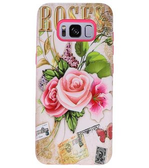 Roses 3D Print Hard Case voor Samsung Galaxy S8