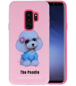 The Poodle 3D Print Hard Case voor Samsung Galaxy S9 Plus